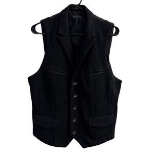 Rag & Bone Charcoal Men's Vest